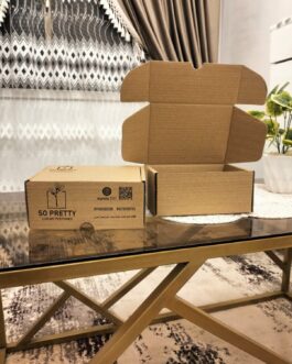 بوكس شحن عطور فاخر – نظام تقفيل ذاتي (Self-Locking) – حماية وتصميم عصري