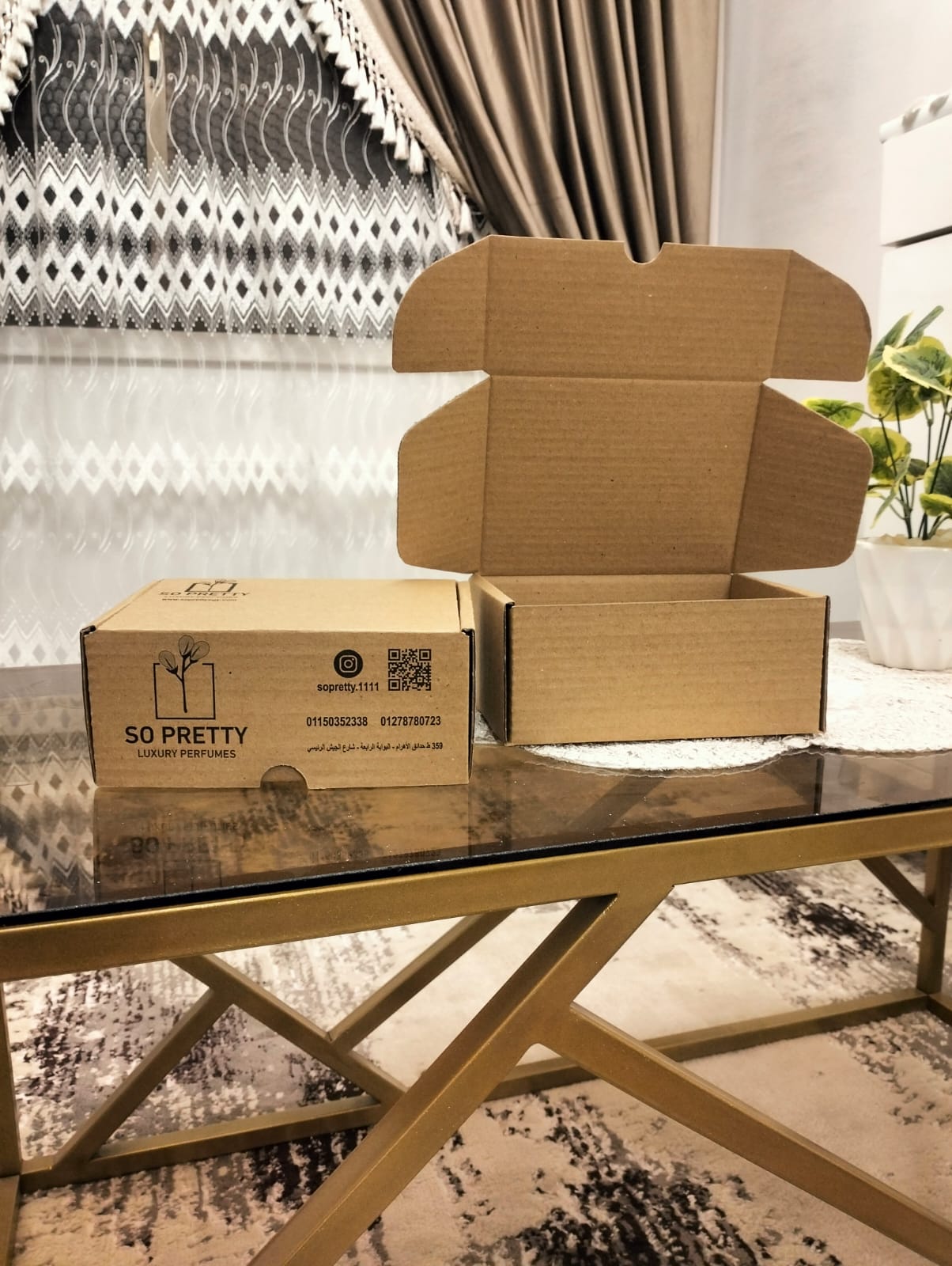 بوكس شحن عطور فاخر - نظام تقفيل ذاتي (Self-Locking) - حماية وتصميم عصري - الصورة 2