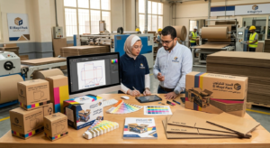 Read more about the article الدليل الفني الشامل لاختيار وتصنيع كرتون الشحن والتغليف المخصص (Custom Packaging)